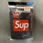 Free Shipping   Supreme Hanes Boxer Briefs   Black   4-pack   Fast Shipping