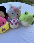 Squishmallows Disney Mixed Lot Plush Small Medium Minnie Mouse Animals