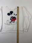 Vintage 1960s Mickey Mouse Sweatshirt Walt Disney Productions Large Made In Usa