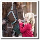 Ht_97494_1 Wyoming  Grand Tetons Np  Girl Kisses Horse-lisa Hoffner-iron On Heat