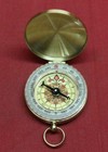 Colt Firearms Brass Compass