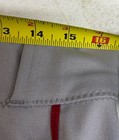 Majestic Gray Red Baseball Pants 32x27 New