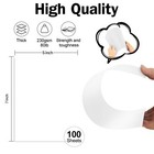 White Blank Cardstock 100 Pack 5 X 7 Inch 80lb For Invitations Postcards