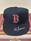 2001 Fleer Legacy Red Sox Don Zimmer Autographed Baseball Hat cap With Coa