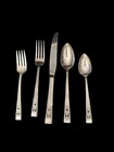 Vtg 33pc Oneida Community Coronation Silverplate Dinner Forks Knives Teaspoons