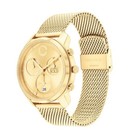 Brand New Movado Bold Trend Element Men   s Gold Tone Chronograph Watch 3601025