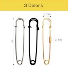 Pcs Large Safety Pins 4  Heavy Duty Safety Pins For Clothes 3 Colors Extra 10