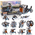 12-in-1 Solar Robot Kit Stem Building Toys For Kids  Educational Science Gift