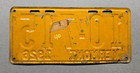      1926 Vermont  passenger  License Plate  10-715 