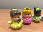 Fisher Price Little People Disney Lot Princess Cinderella Belle Snow White