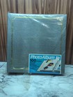 Lot Of 2 Photo Album 100 Pages Gold Edged Sheets New Broken Seal