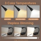 Mini Portable Book Light Clip Flexible Reading Light For Bed Travel Study Bedroo