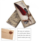 English Calligraphy  Dip Quill Pen Writing Ink Set Stationery Gift Box