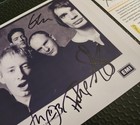 1995 Full Band Original Autographs Of  radiohead  W coa 12x9in Photo