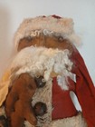 Primitive Old World Santa Claus Doll Tea Stained Grubby Gingerbread Man Artist 