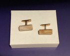 Beautiful Collectible Vintage Silver Cufflinks 875 With Agate Cabochon 