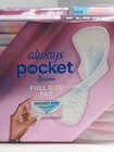3 Boxes 22ct Always Pocket Flex Foam Full Size Pads  66 Total  Size 1 Unscented