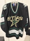 Vintage 90s Dallas Stars Starter Nhl Hockey Jersey Black