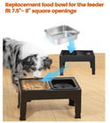 2-pack Stainless Steel Dog Bowls  1 6l Water   Food Dishes For All Dog Sizes