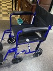 Medline Lightweight Foldable Transport Wheelchair