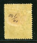 Falkland Islands 10 Sg17a Mh 1899 1 2p Yellow Green Qvic Cv 4