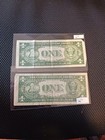 Lot Of 2 1935  1 Silver Certificate Notes Series E And Series F One Dollar