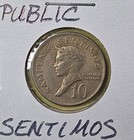 Coins - Philippines Republic - 10 Sentimos 1968