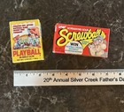 Vintage 80s Leaf Screwballs Screaming Sour   Playball Bubble Gum Candy Boxes