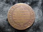 Large Old World Coin Brazil 20 Reis 1761 Km166  335 