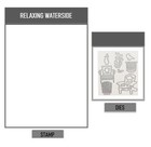 Relaxing Waterside  Stamps And Dies Diy Scrapbooking Stamping Valentine Craft