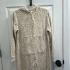 Nwt Girls  Cat   Jack Printed Union Suit Cat   Jack  Size Xl  14   Off White