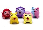 Chubby Puppies Babies Mini Figures Lot Of 5 Lion  Sheep  Hippo Guc Ships Fast 