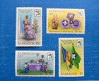 Barbados Stamps  Scott 589-593 Complete Set Mnh