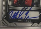 Mike Tyson Signed Leaf Web Exclusives Trading Card  pamt3 Beckett Bas Auto 10
