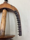 Antique Wooden Spinning Spool  No Brand Marks Found  Good Condition 