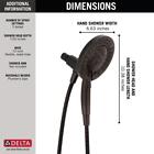Delta In2ition Handheld Shower Head 5s Venetian Bronze-certified Refurbished