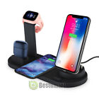 3 In 1 Wireless Charger Charging Dock Stand For Iphones Airpods Iwatch 