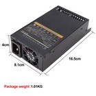 New 600w Full Modular Flex Power Supply Mini Itx  Small 1u Computer Psu Dual Cpu