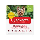 Advecta Flea And Tick Prevention For Small Dogs 4 To 10 Lbs- Blue Flea And Tick 