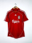 Liverpool 2006 2008 Home Football Shirt Adidas Soccer Jersey  8 Gerrard  l 