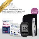 Trueness Blood Glucose Meter Kit Diabetes Testing Supplies Glucometer Set