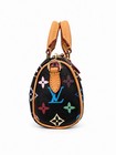 Louis Vuitton Black Multicolor Monogram Mini Speedy  used 