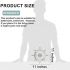 Nautical Beach Wooden Boat Ship Steering Wheel Fishing Net Shell Fish Home Wall 