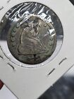 Lida Seated Silver Quarter Love Token