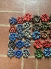 35-mixed Vintage Water Faucet Valve Knobs Handles Spigot Industrial Arts  Crafts