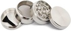 Tobacco Herb Grinder 2 Inch 4 Layer Spice Herbal Metal Smoke Crusher Scraper