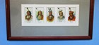 Fifteen Allen  Ginter Tobacco Cigarettes Cards Of Indian Chiefs  Finely Framed
