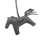 Authentic Hermes Rodeo Bag Charm Pm 064929ca  230-000-291-9453