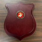 Sword Display Shield With Usmc Seal