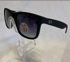 Ray-ban Rb4165 622 t3 Justin Polarized Sunglasses Grey Classic Frame
